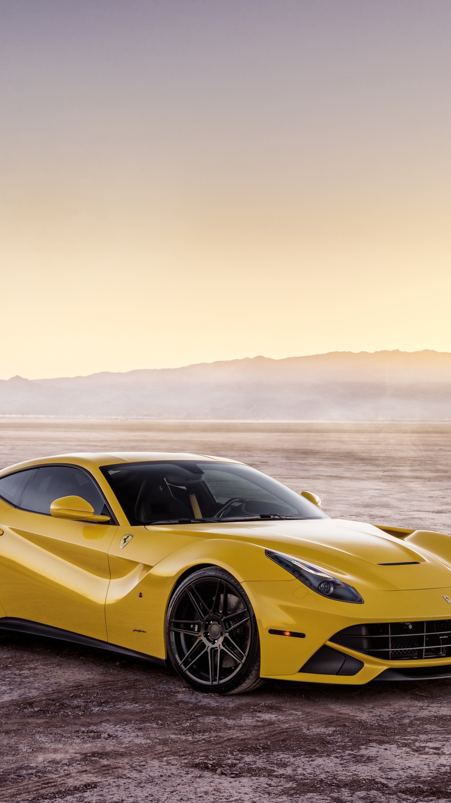 Ferrari, 超级跑车, 黄色的, 法拉利的加利福尼亚州, 法拉利fxx 壁纸 1440x2560 允许