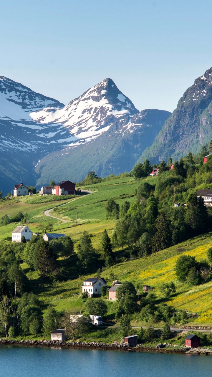 自然景观, 性质, 多山的地貌, 山脉, 高地 壁纸 720x1280 允许