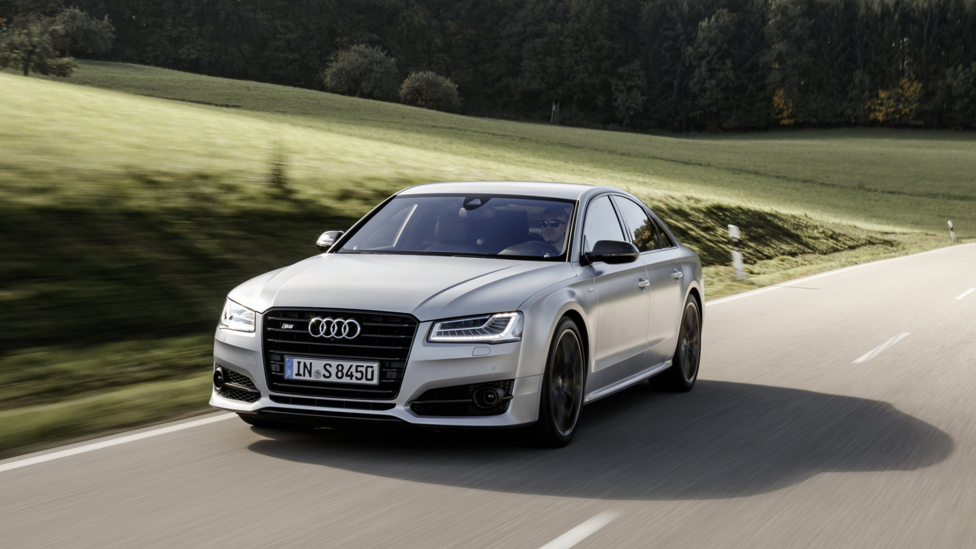 Black Audi Coupe on Road During Daytime. Wallpaper in 1920x1080 Resolution