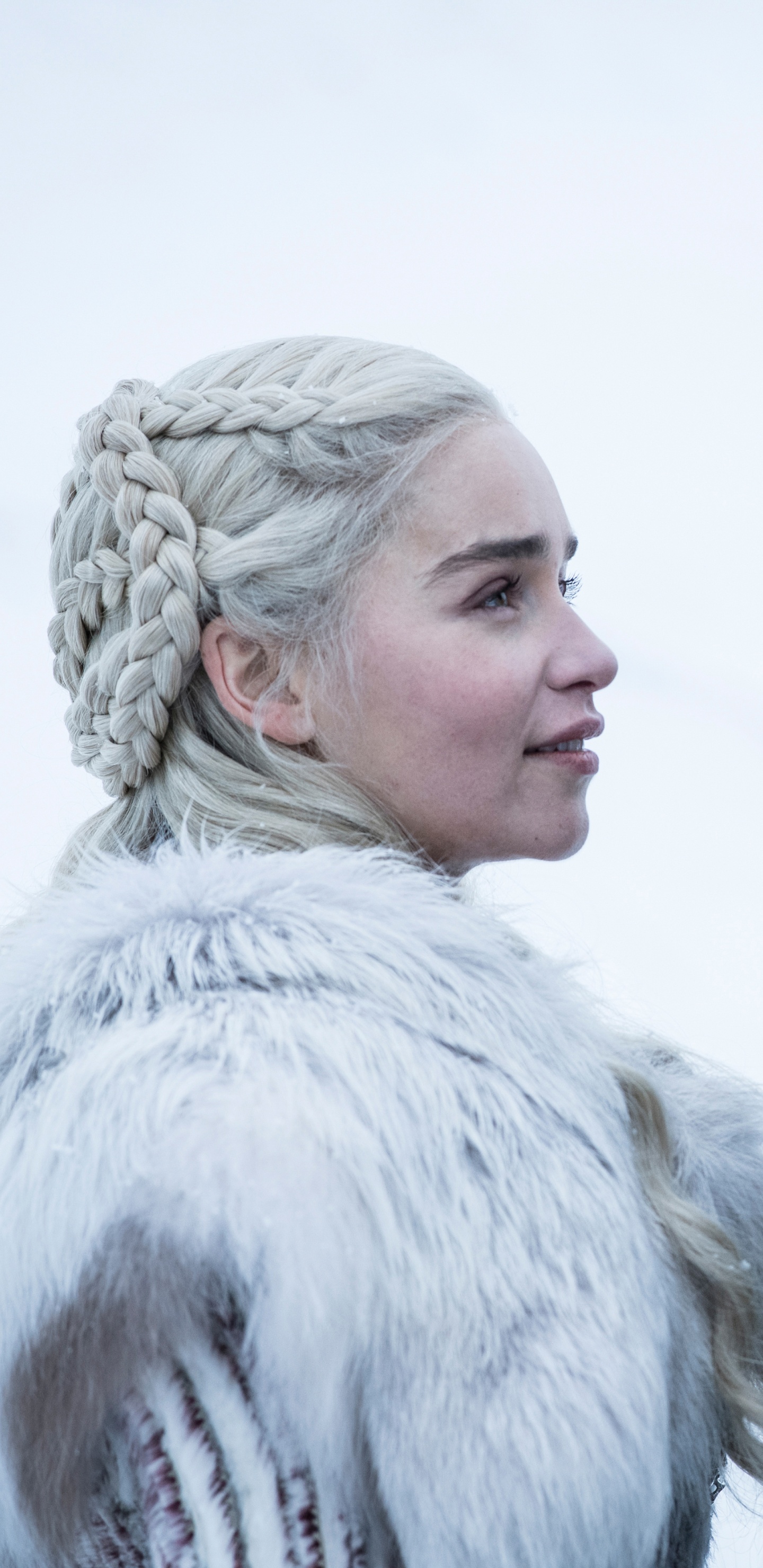 Mann Und Frau Stehen Nebeneinander. Wallpaper in 1440x2960 Resolution