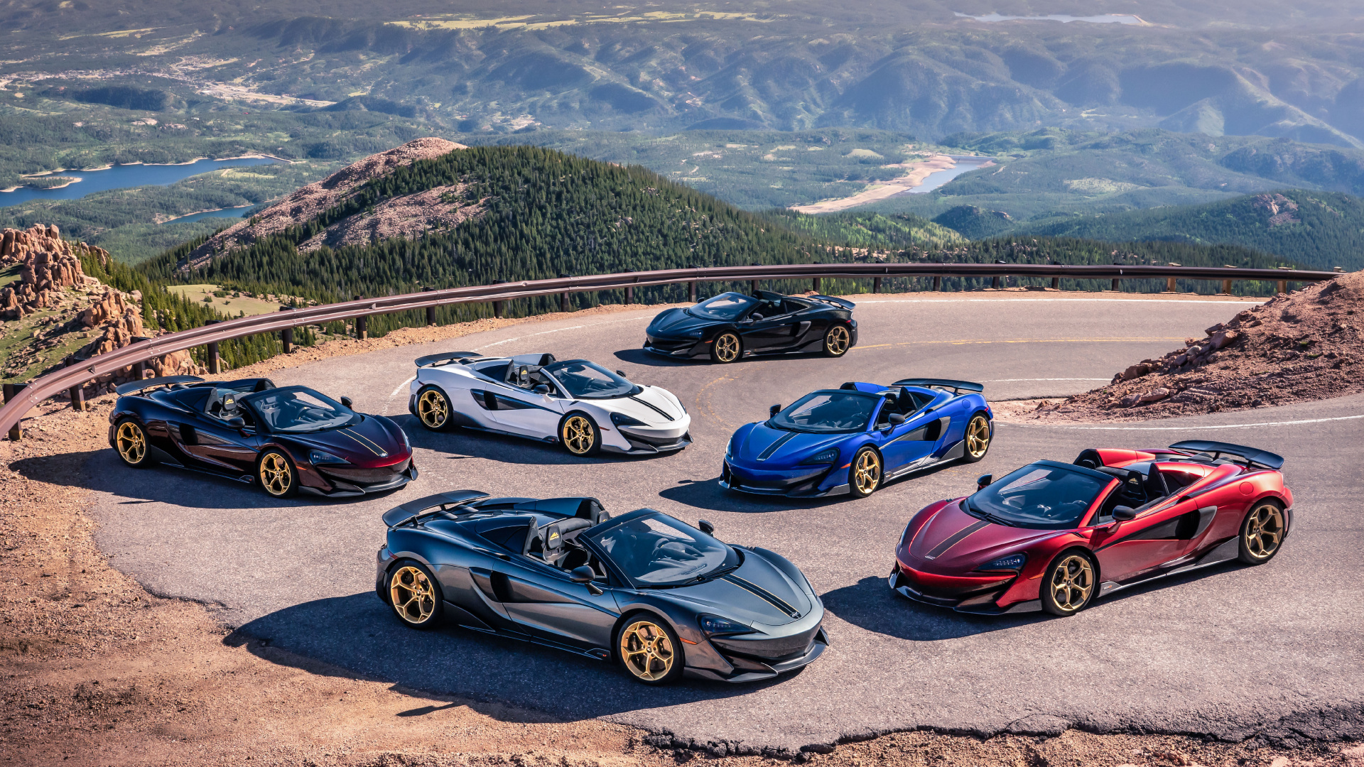 Pico Pikes Mclaren 600lt, 2020 Mclaren 600lt, 2019 Mclaren 600lt, Pikes Peak, 600lt. Wallpaper in 1920x1080 Resolution