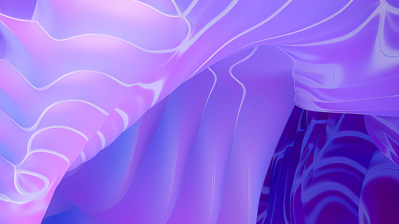 Fraktale Kunst, Wasser, Purpur, Wirbellose, Azure. Wallpaper in 1280x720 Resolution