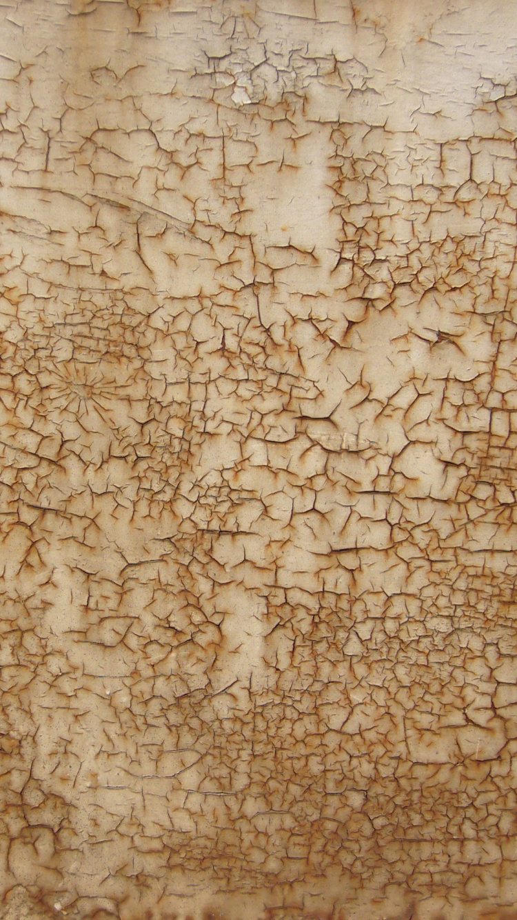 Textile Floral Marron et Blanc. Wallpaper in 750x1334 Resolution