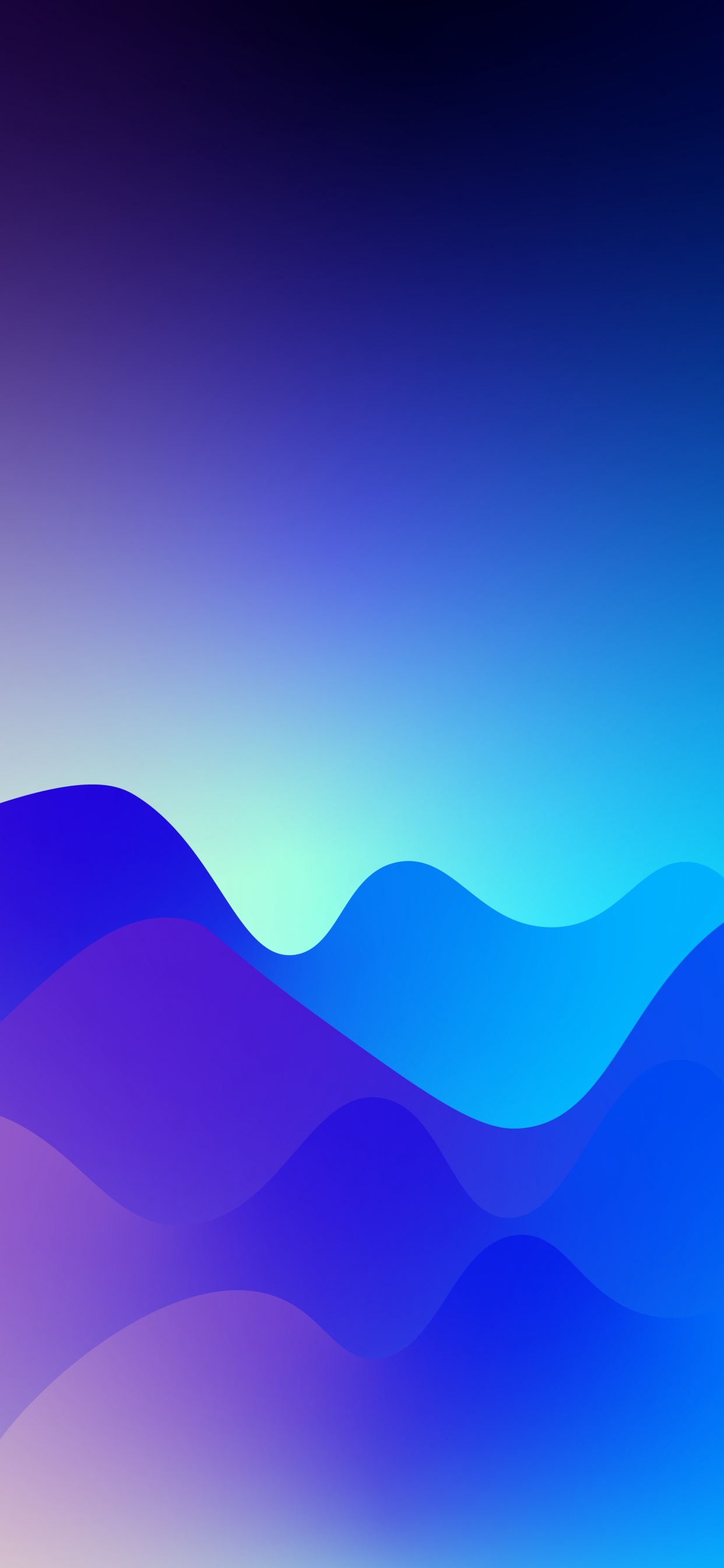 Azure, Pente, Horizon, Magenta, Paysage Naturel. Wallpaper in 1242x2688 Resolution