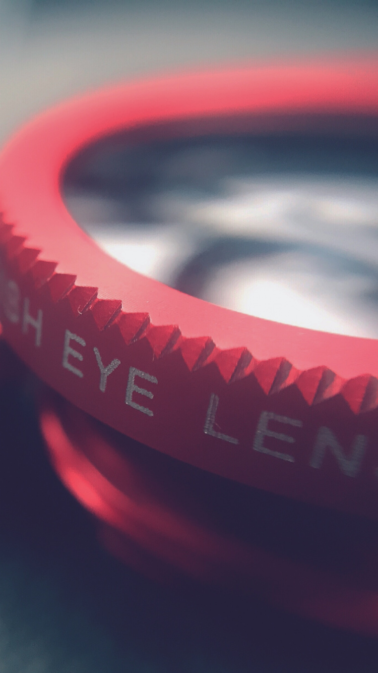 鱼眼镜头, 智能手机, 红色的, 色彩, Apple 壁纸 750x1334 允许