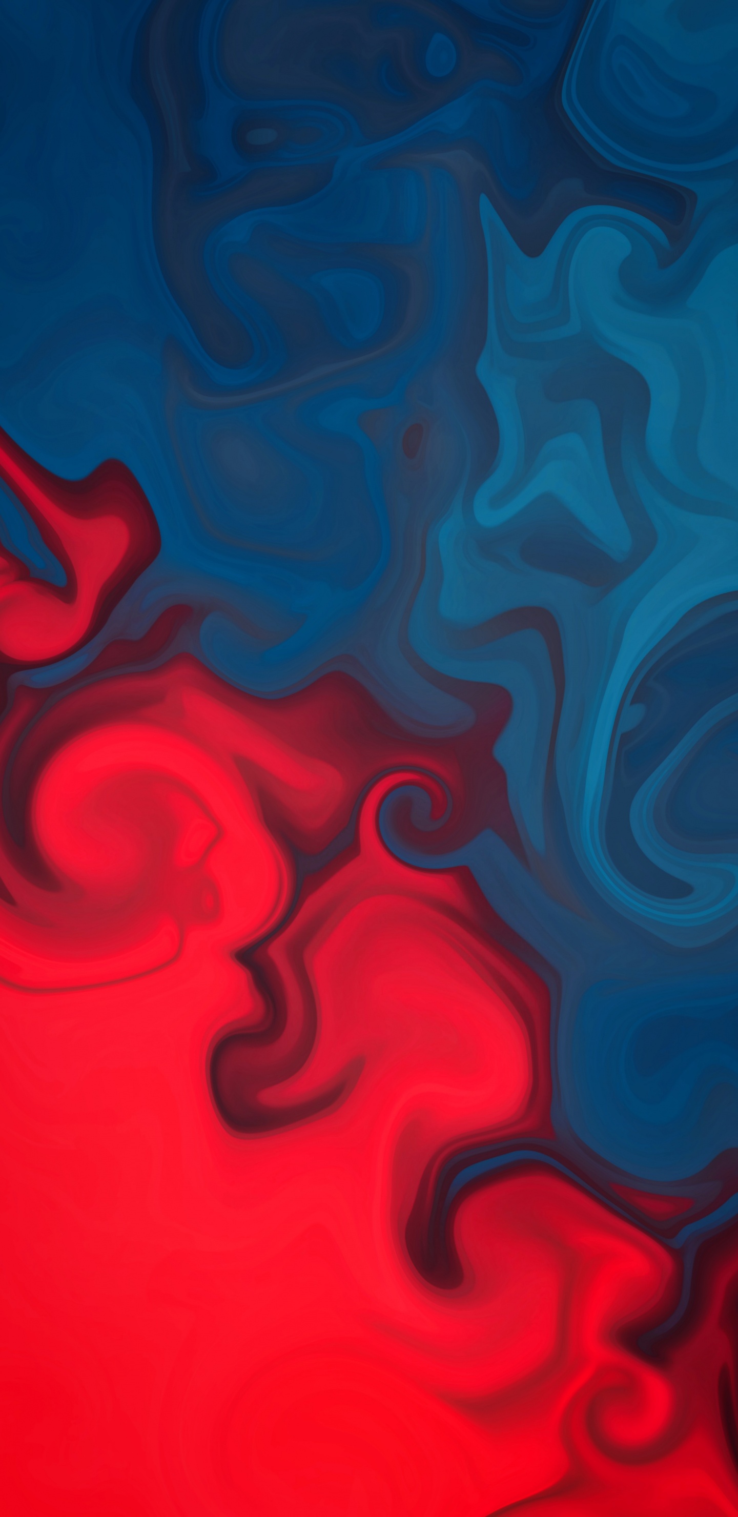 Blue, Azure, Liquid, Fluid, Pink. Wallpaper in 1440x2960 Resolution