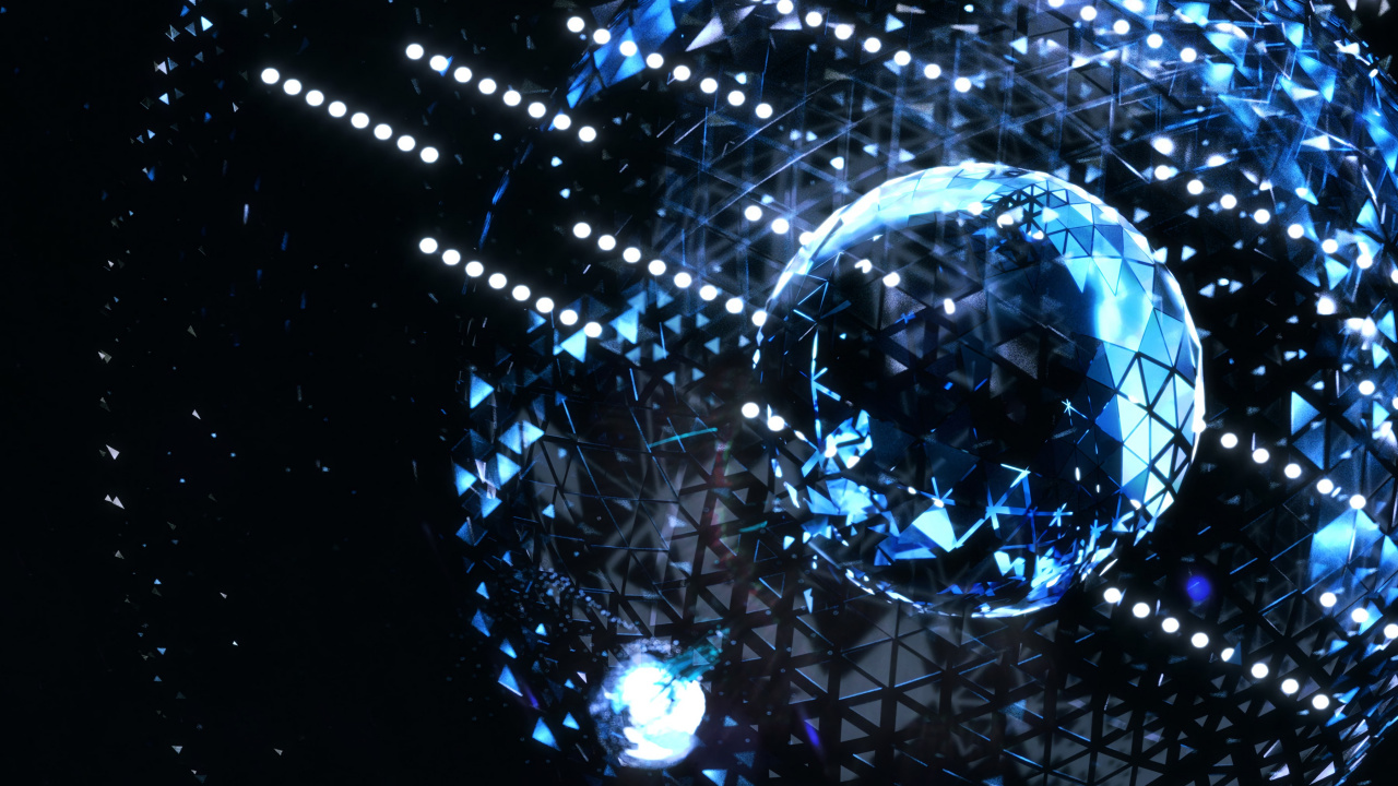 Eau, Blue, Cercle, Sphère, Espace. Wallpaper in 1280x720 Resolution