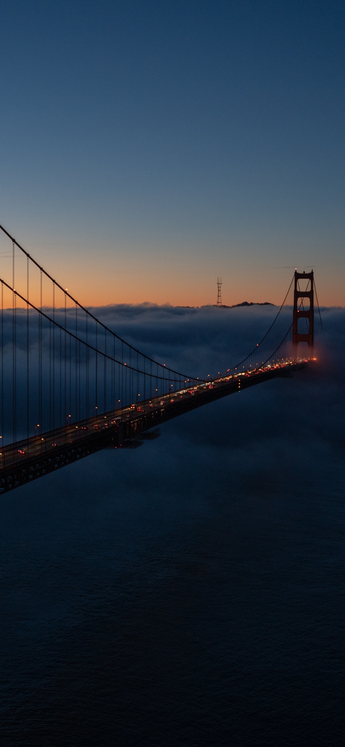 Golden Gate Bridge San Francisco Kalifornien. Wallpaper in 1125x2436 Resolution