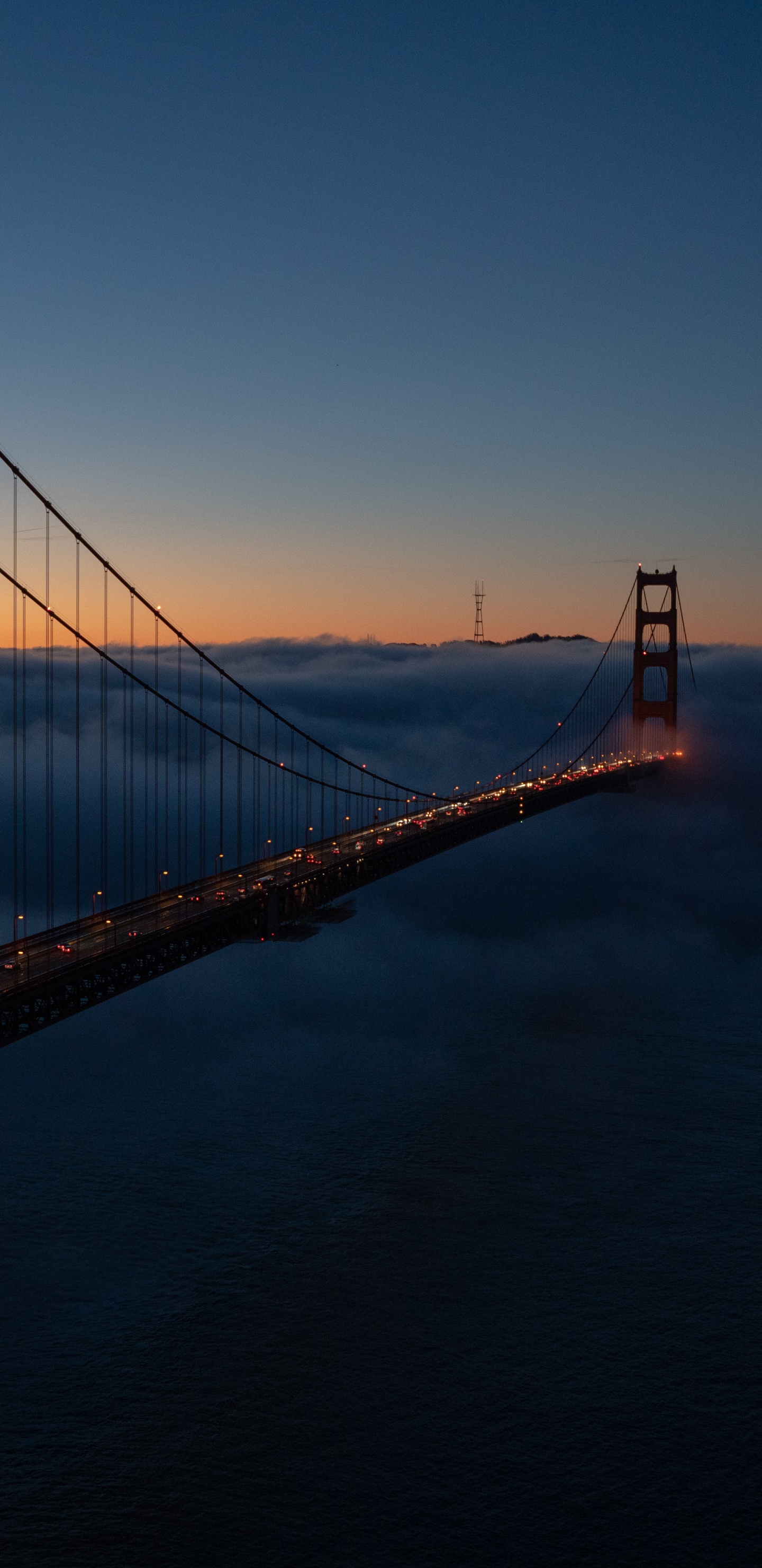 Golden Gate Bridge San Francisco Kalifornien. Wallpaper in 1440x2960 Resolution