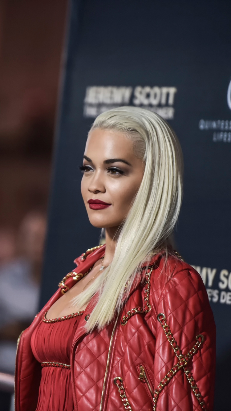 Rita Ora, la Celebridad, Cabello, Belleza, Rubia. Wallpaper in 750x1334 Resolution