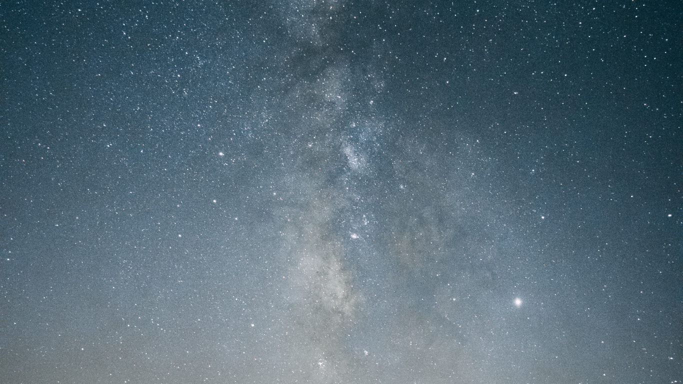 Nuit Étoilée Sur la Nuit Étoilée. Wallpaper in 1366x768 Resolution