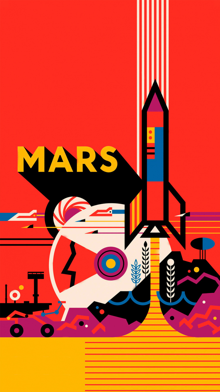 Mars, Posters Nasa, Jet Propulsion Laboratory, Poster, Nasa. Wallpaper in 750x1334 Resolution