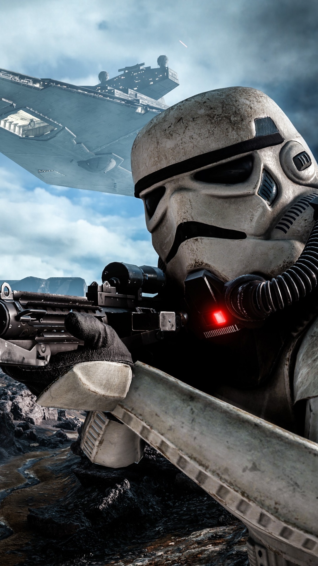 Star Wars Battlefront, Star Wars Battlefront Ii, Stormtrooper, Star Wars, Jeu Pc. Wallpaper in 1080x1920 Resolution