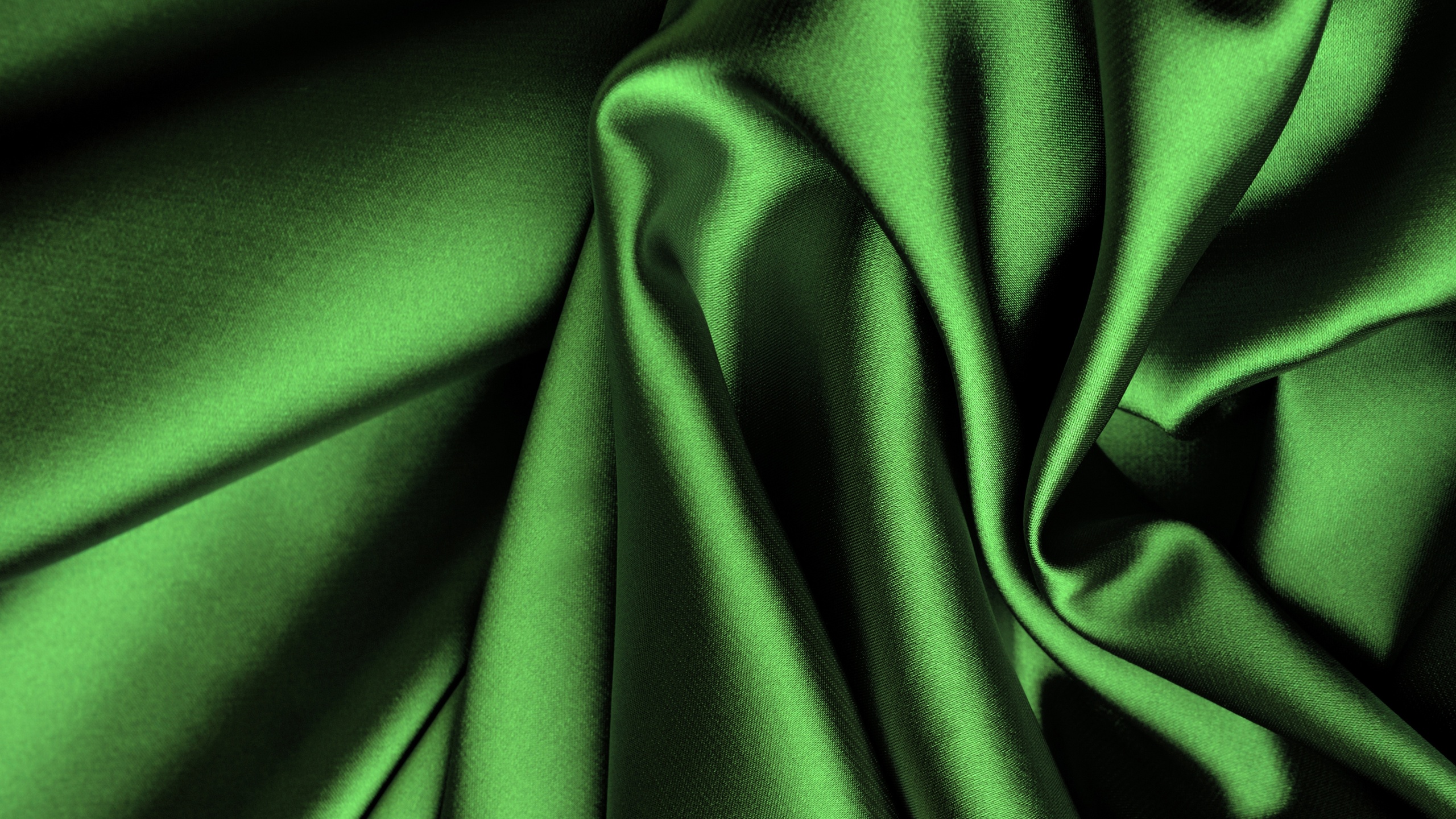 Green Textile in Close up Photography. Wallpaper in 2560x1440 Resolution