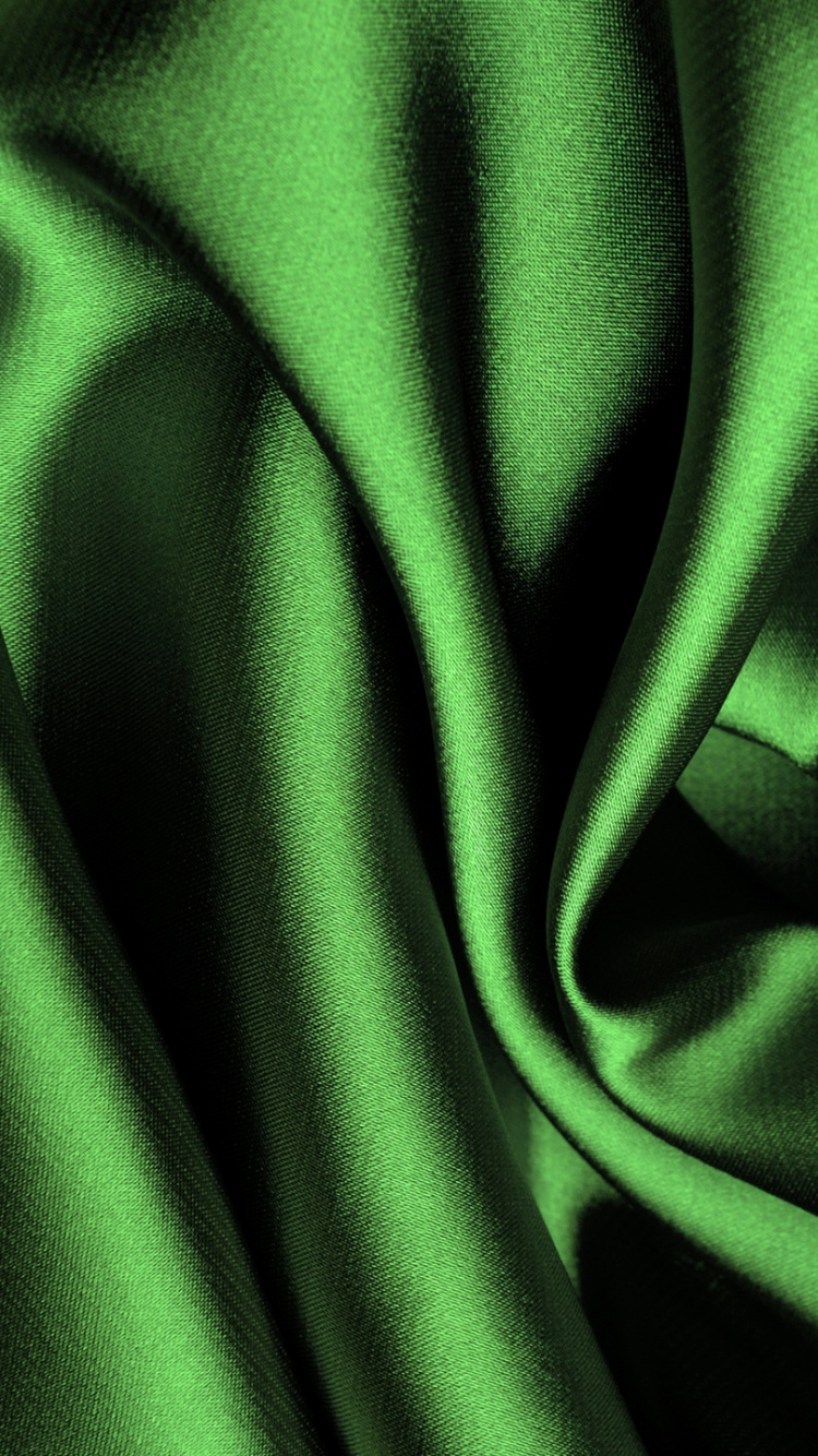 Textile Vert en Photographie Rapprochée. Wallpaper in 750x1334 Resolution