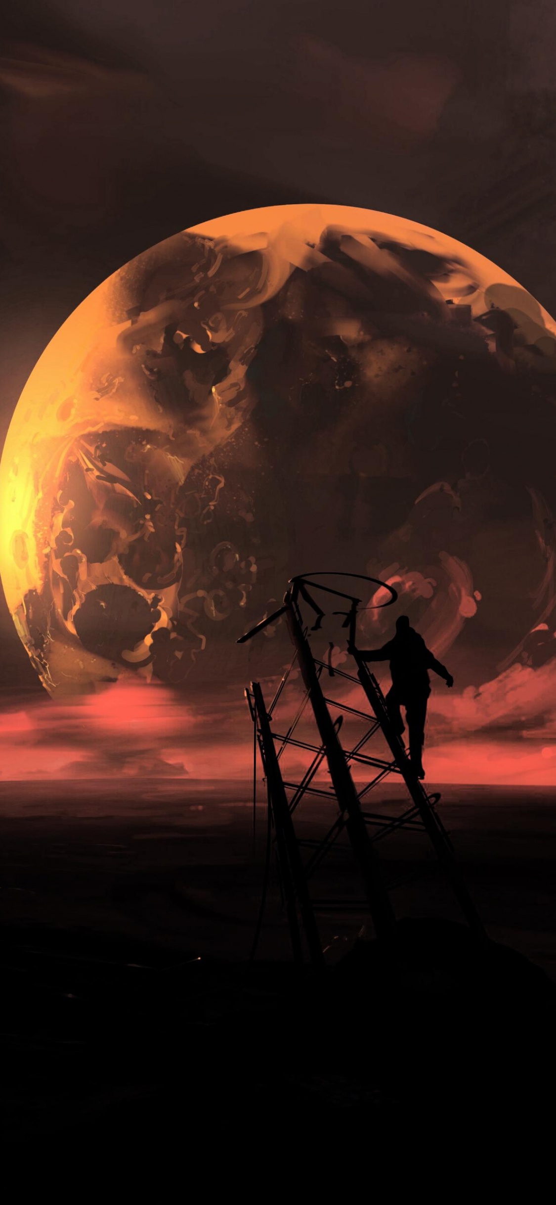 Amoled, Astronomisches Objekt, Atmosphäre, Raum, Astronomie. Wallpaper in 1125x2436 Resolution