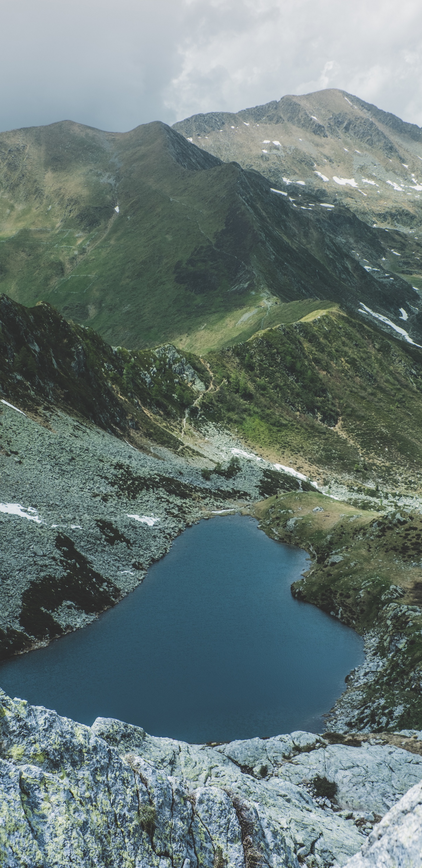 Tarn, Highland, Les Reliefs Montagneux, Corps de L'eau, Lac. Wallpaper in 1440x2960 Resolution