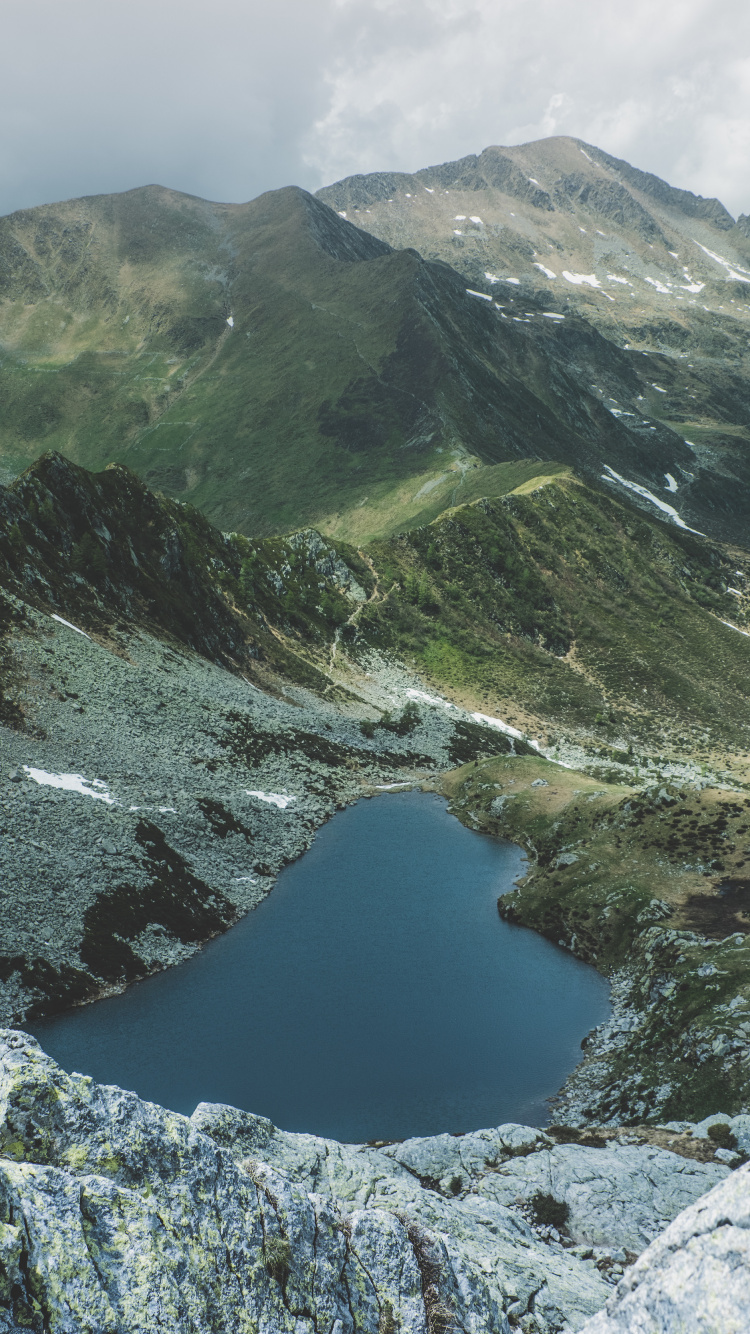 Tarn, Highland, Les Reliefs Montagneux, Corps de L'eau, Lac. Wallpaper in 750x1334 Resolution