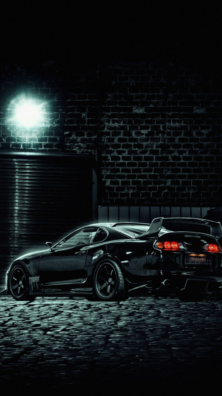 Toyota Supra, Coche, Toyota, Deportivo, Grand Tourer. Wallpaper in 750x1334 Resolution