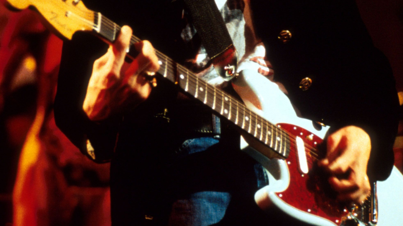 Nirvana, Grunge, Guitarra, el Guitarrista, Músico. Wallpaper in 1366x768 Resolution