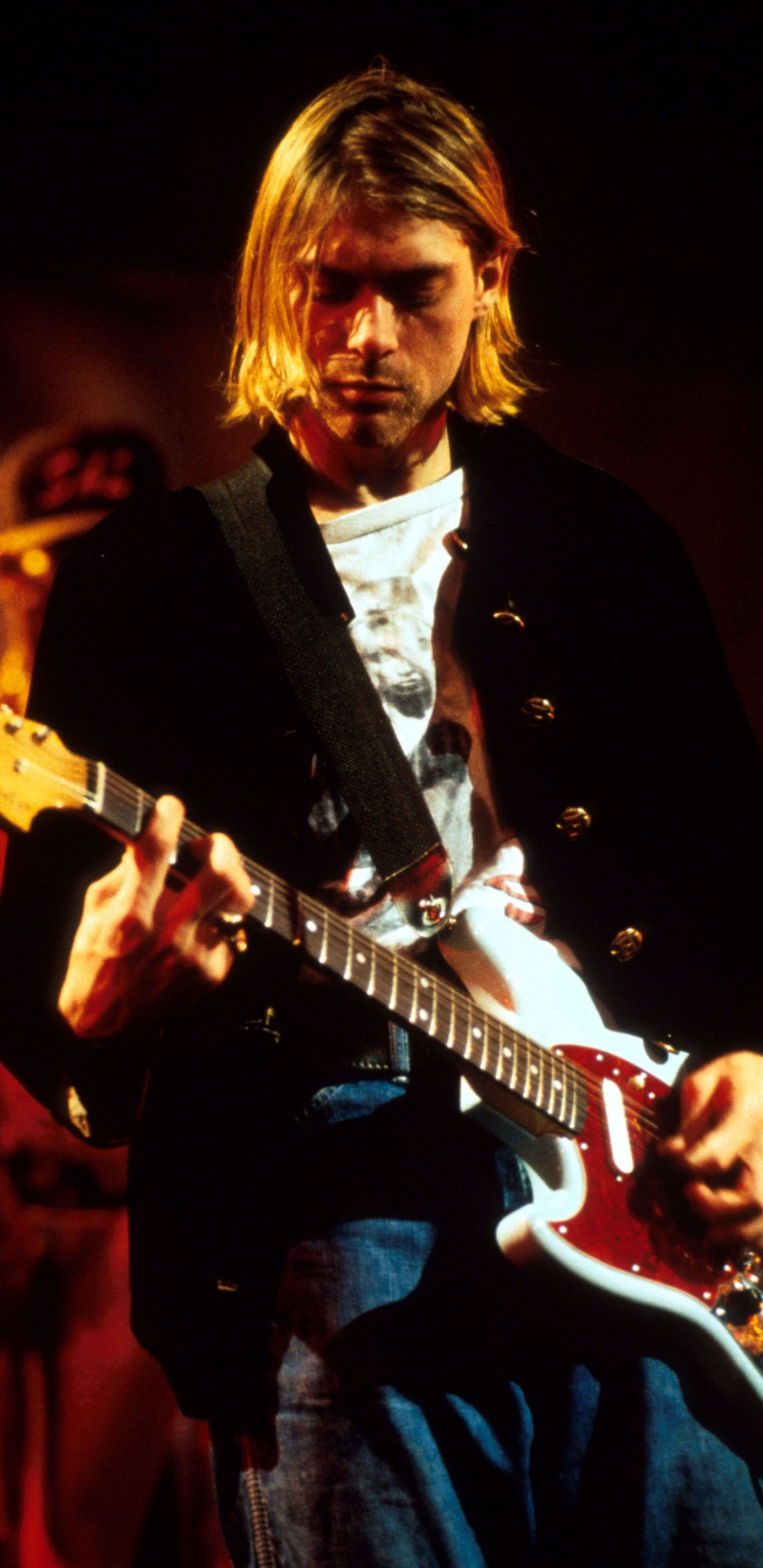 Nirvana, Grunge, Guitarra, el Guitarrista, Músico. Wallpaper in 1440x2960 Resolution