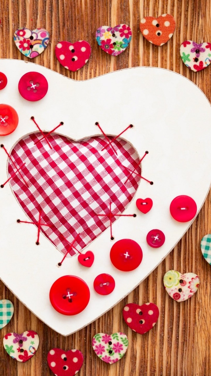 Cœur, le Jour de Valentines, Amour, Les Cœurs De L'Amour, Coeur D'amour. Wallpaper in 720x1280 Resolution