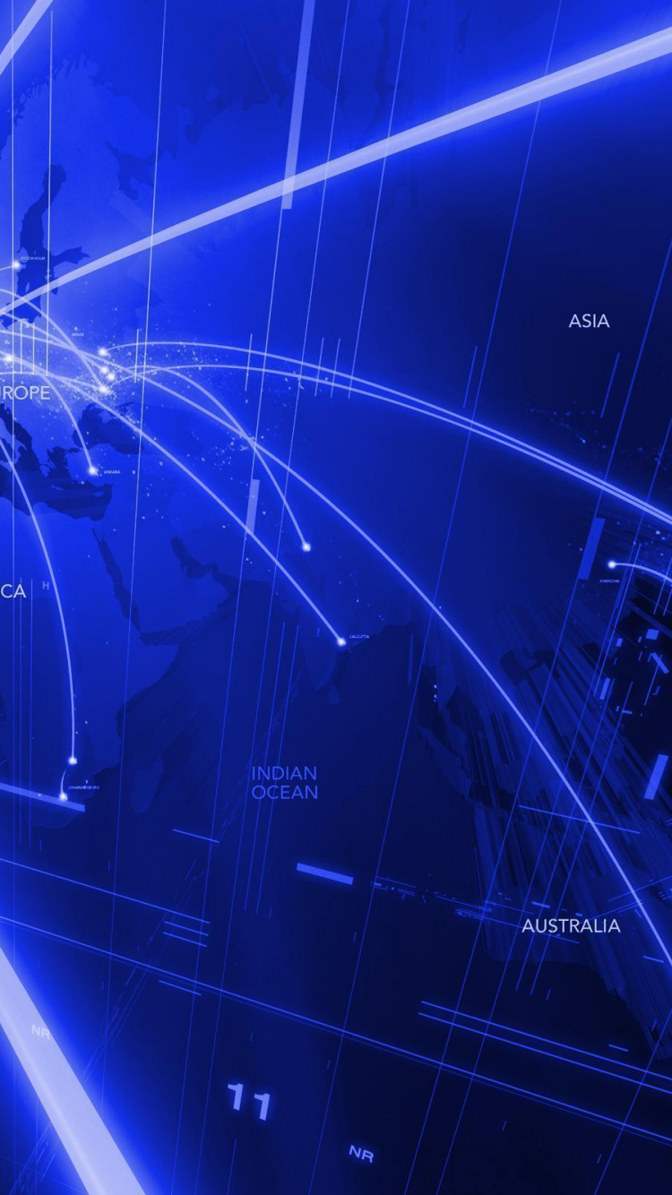 Yellow and Black Abstract Painting. Wallpaper in 750x1334 Resolution