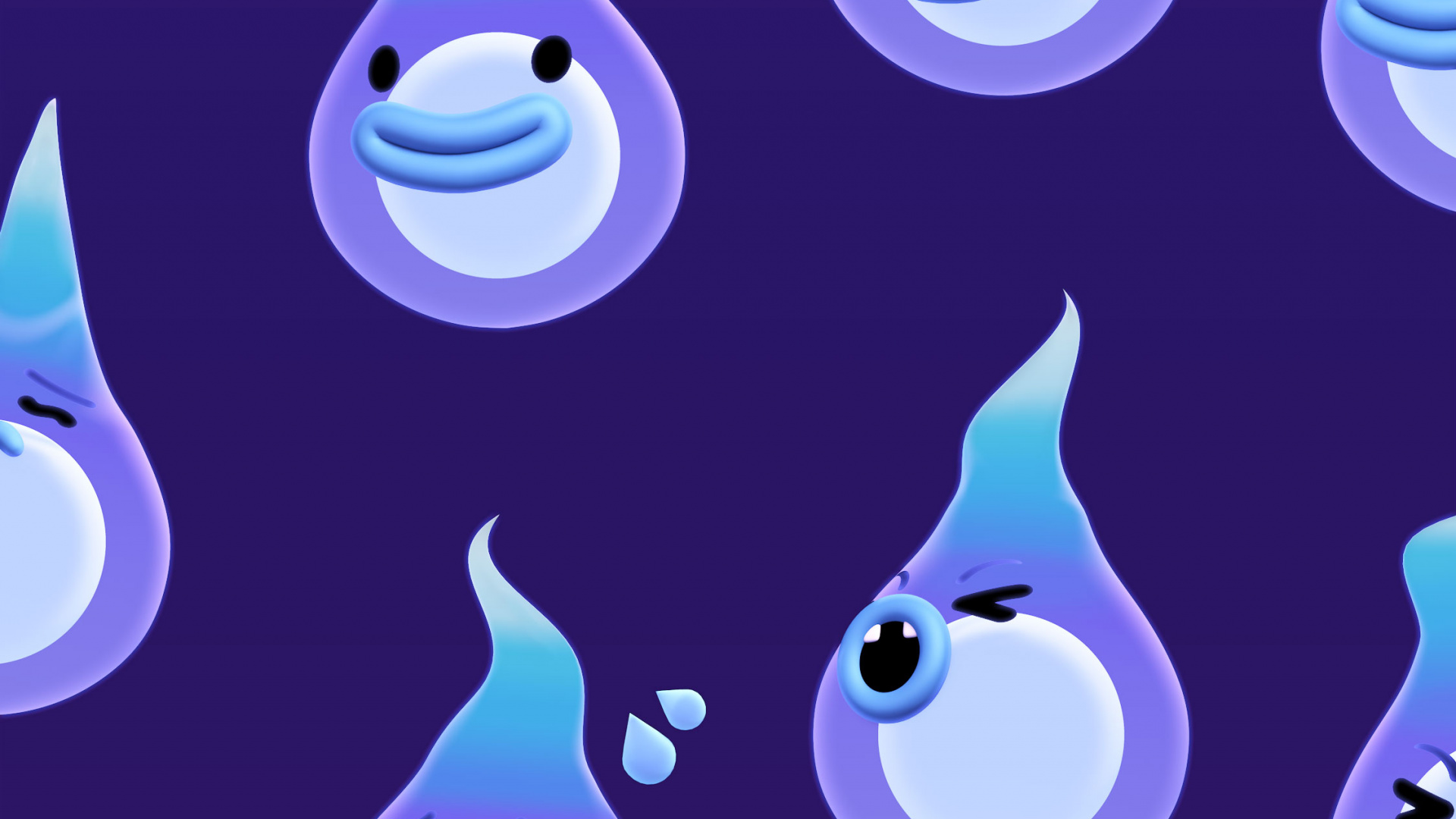 Patrón, Animal Cruzando Nuevos Horizontes, Blanco, Luz, Azul. Wallpaper in 1920x1080 Resolution