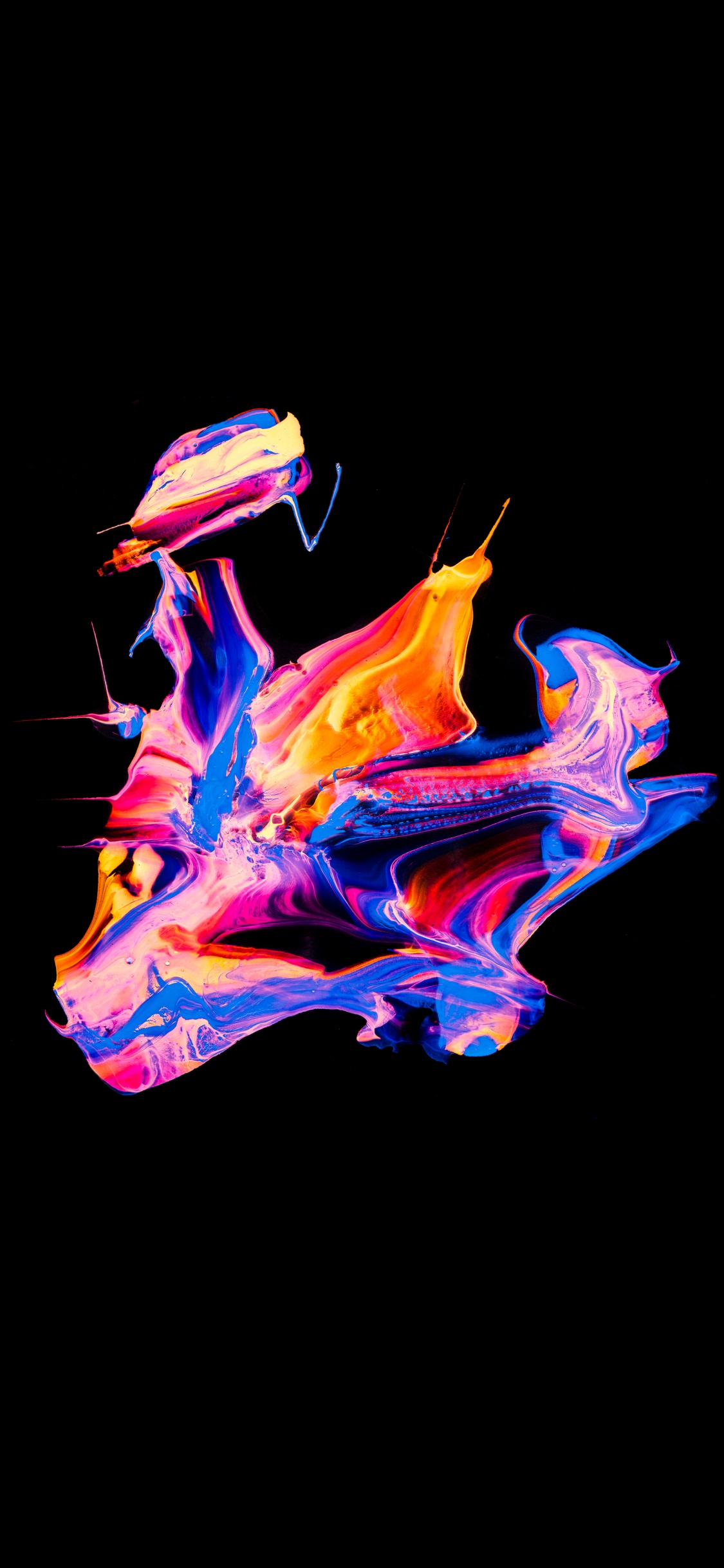 Cuerpo Humano, El Efecto Visual de la Iluminación, Gas, Arte, Magenta. Wallpaper in 1125x2436 Resolution