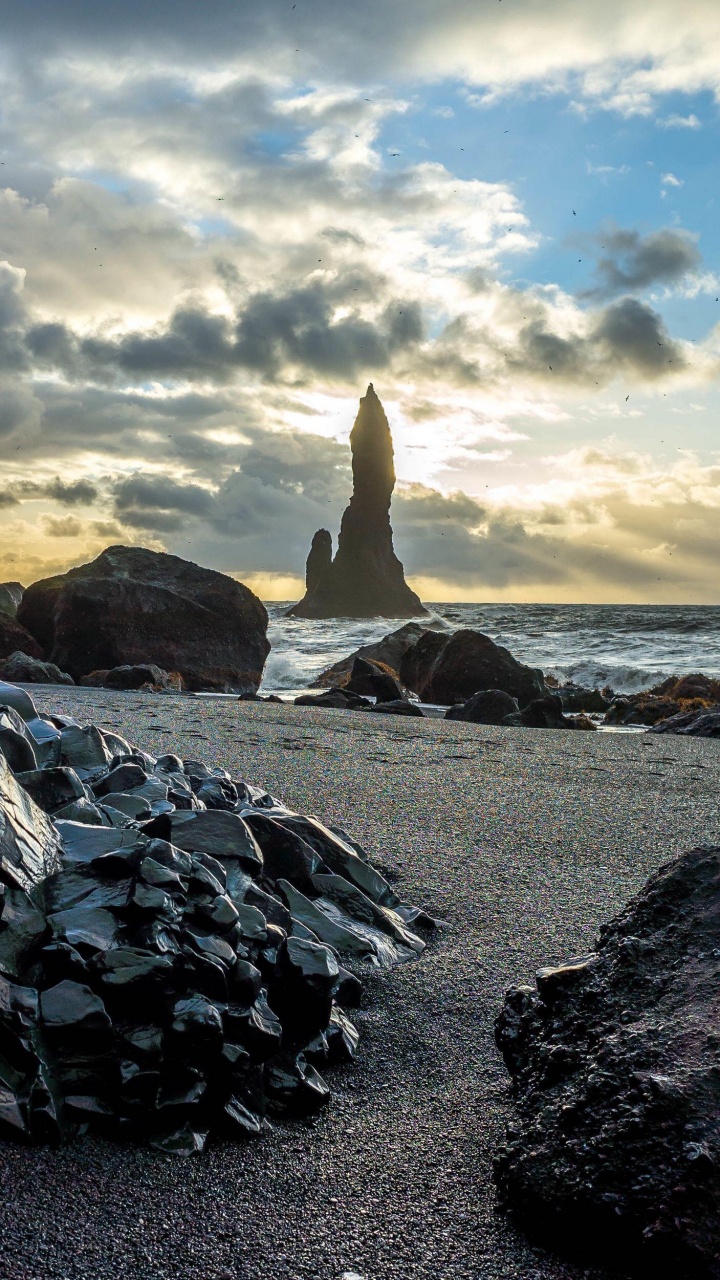 Sea, Cloud, Water, Natural Landscape, Sunlight. Wallpaper in 720x1280 Resolution