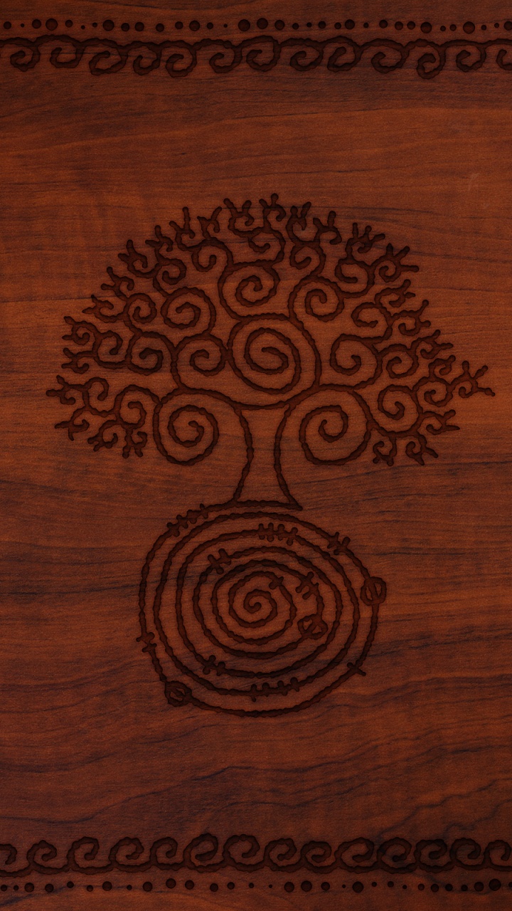 Black and Brown Floral Textile. Wallpaper in 720x1280 Resolution