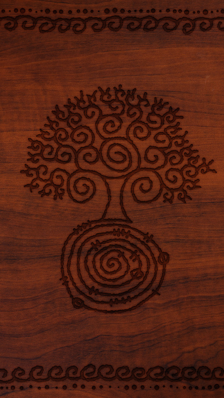 Black and Brown Floral Textile. Wallpaper in 750x1334 Resolution