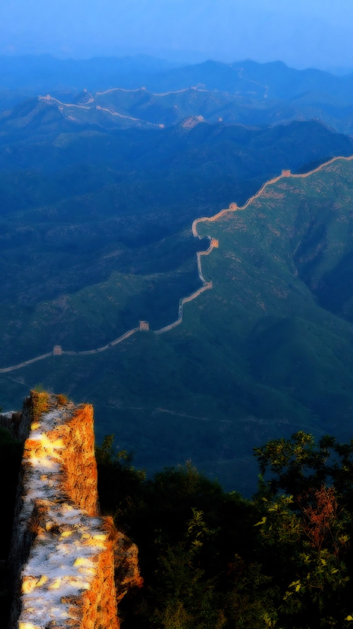 Aerial View of Green Trees and Mountains During Daytime. Wallpaper in 720x1280 Resolution