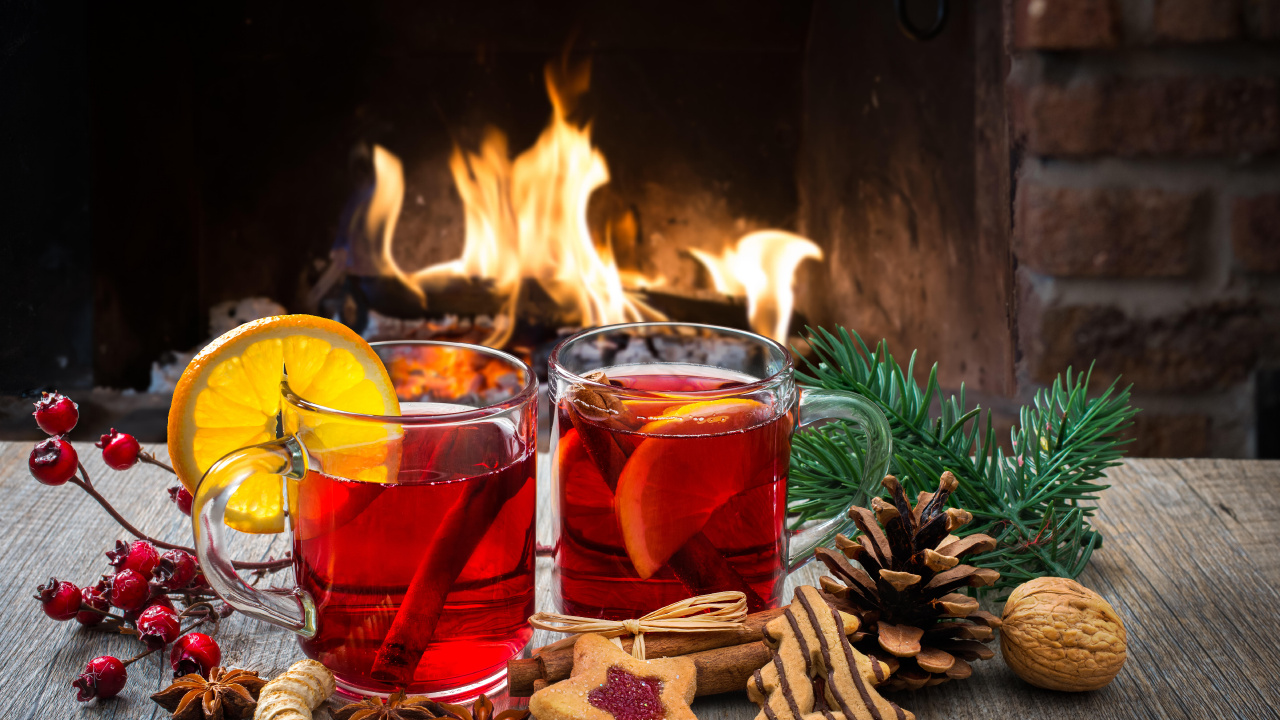 Mulled Wine, Punch, Grog, Drink, Alcoholic Beverage. Wallpaper in 1280x720 Resolution