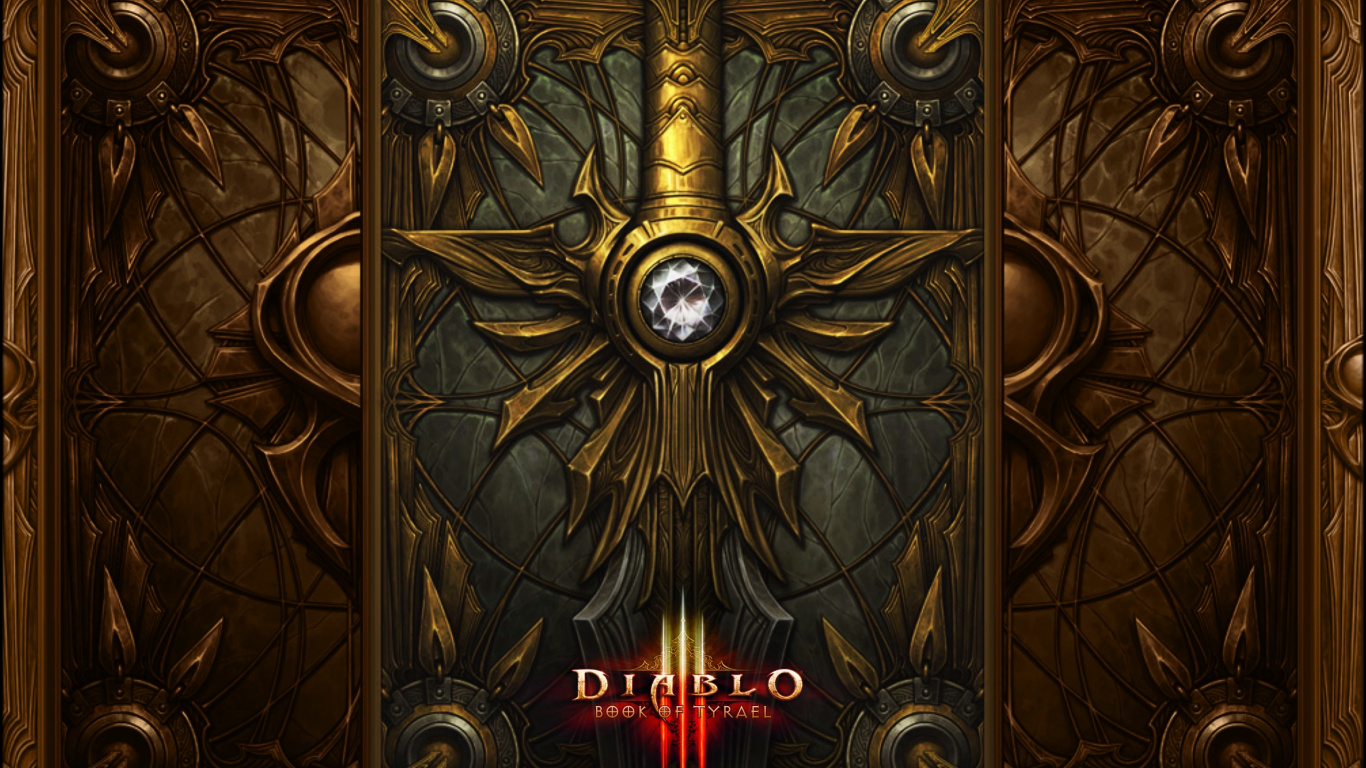 Tyrael, Diablo Ii, Arte, Arte Fractal, Juego de Pc. Wallpaper in 1366x768 Resolution