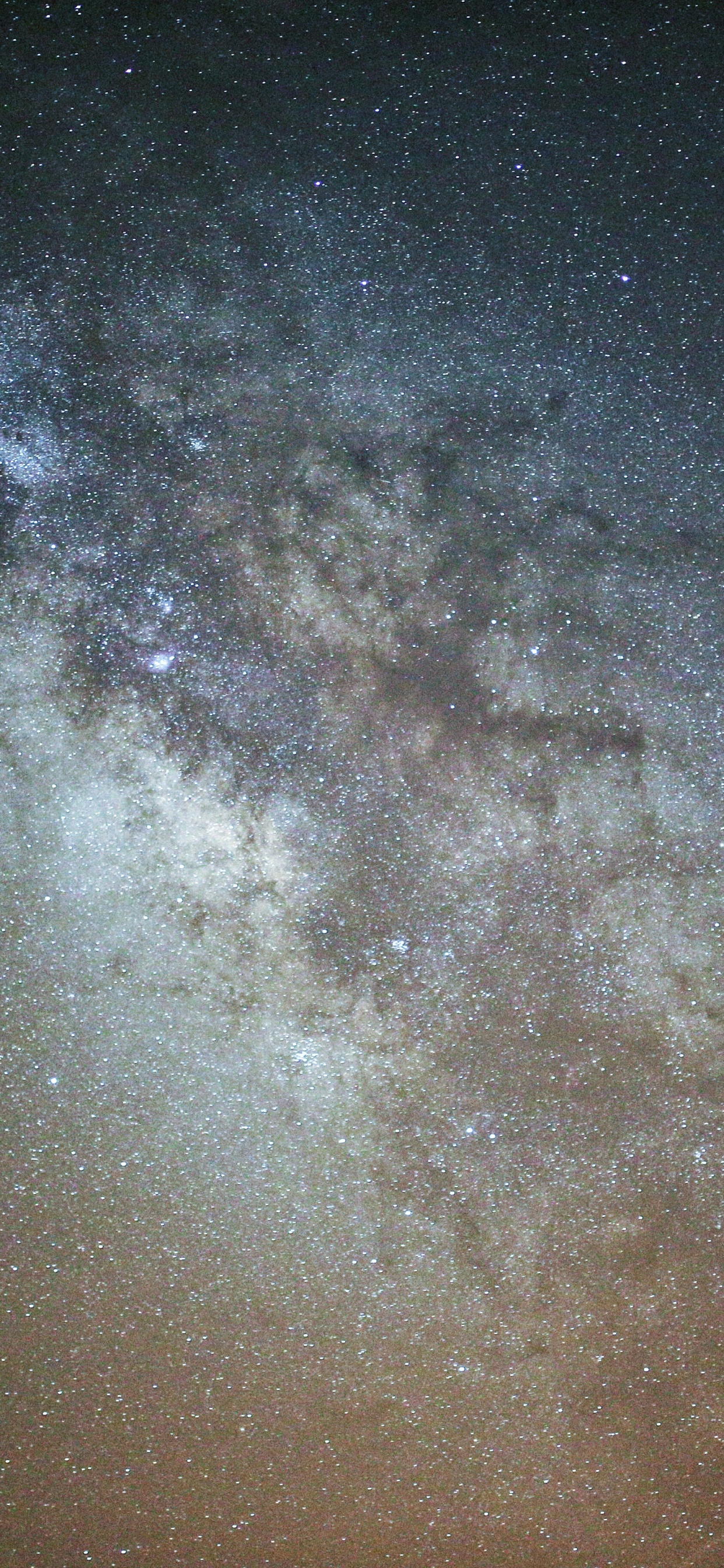 Starry Night Sky Over The Starry Night. Wallpaper in 1242x2688 Resolution