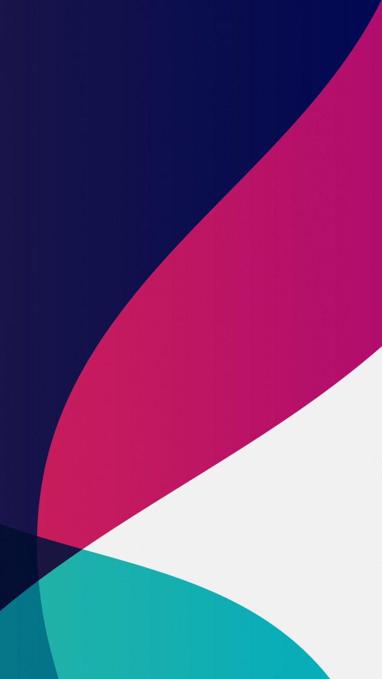 Minimalism, Design, Violet, Tints and Shades, Electric Blue. Wallpaper in 750x1334 Resolution