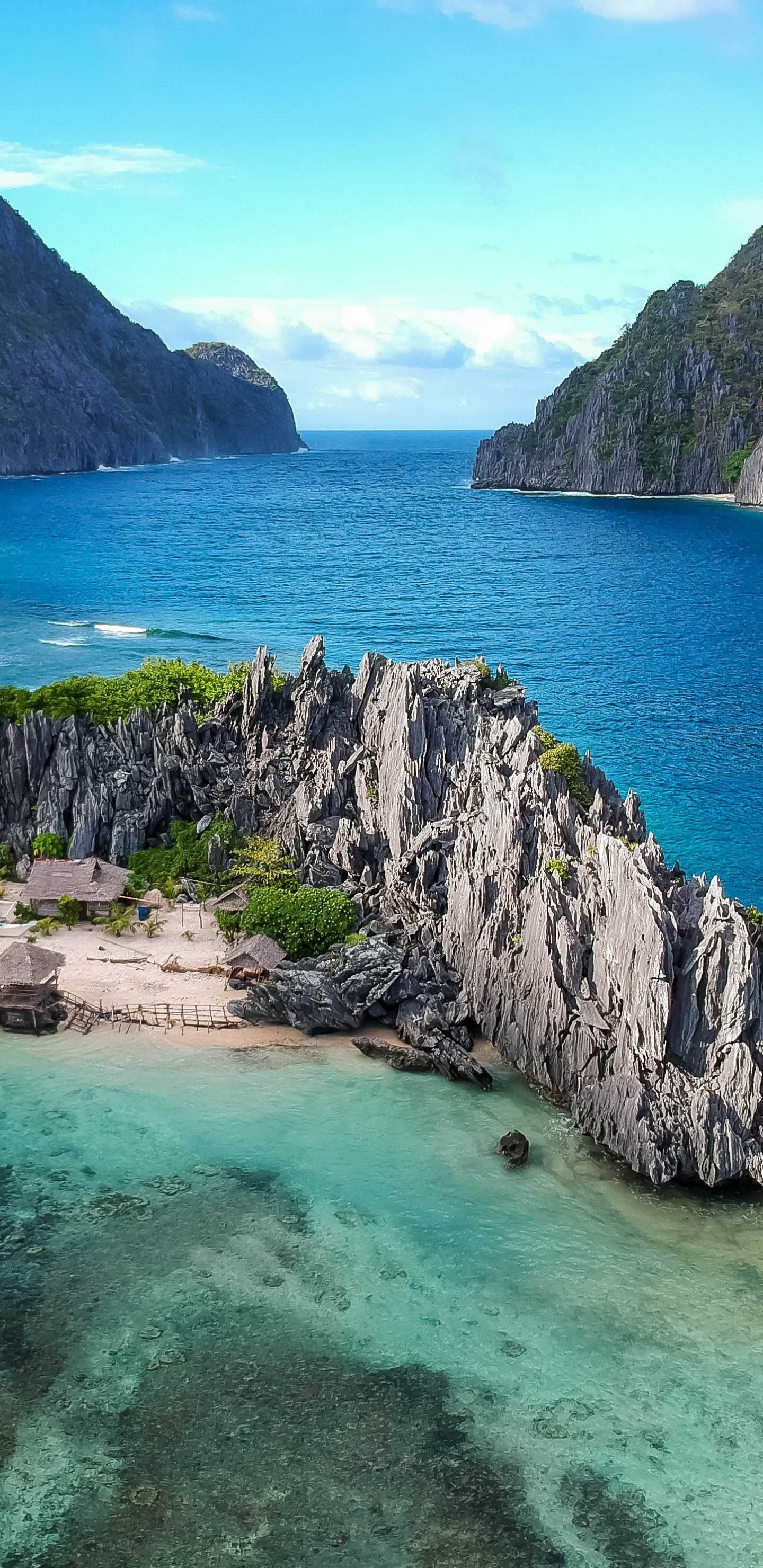 Lugares Turisticos de Filipinas, Boracay, El Nido, Luzón, Placa de Montaje. Wallpaper in 1440x2960 Resolution