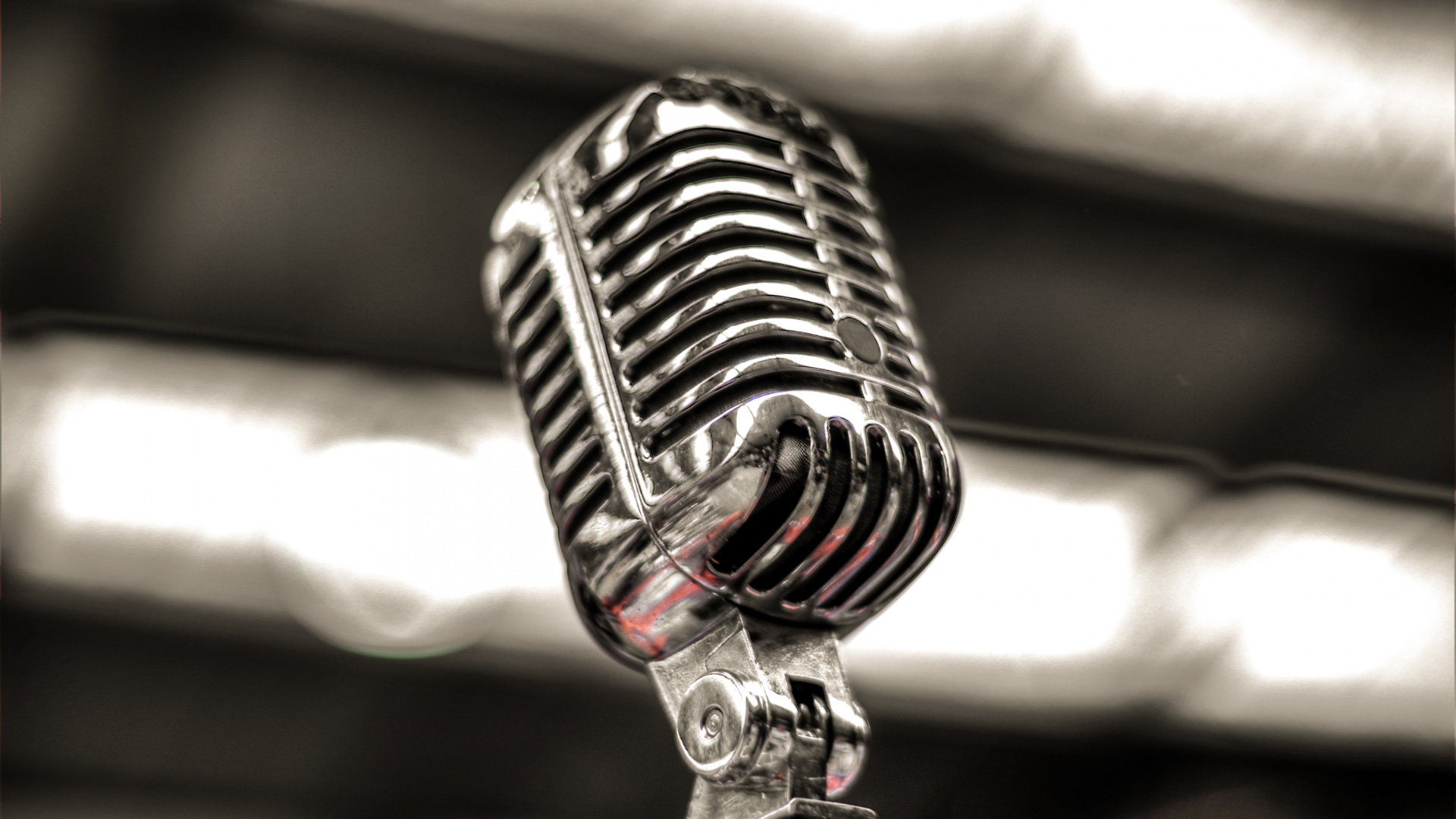 Microphone, Pied de Microphone, L'équipement Audio, Technologie, Accessoire Audio. Wallpaper in 1920x1080 Resolution