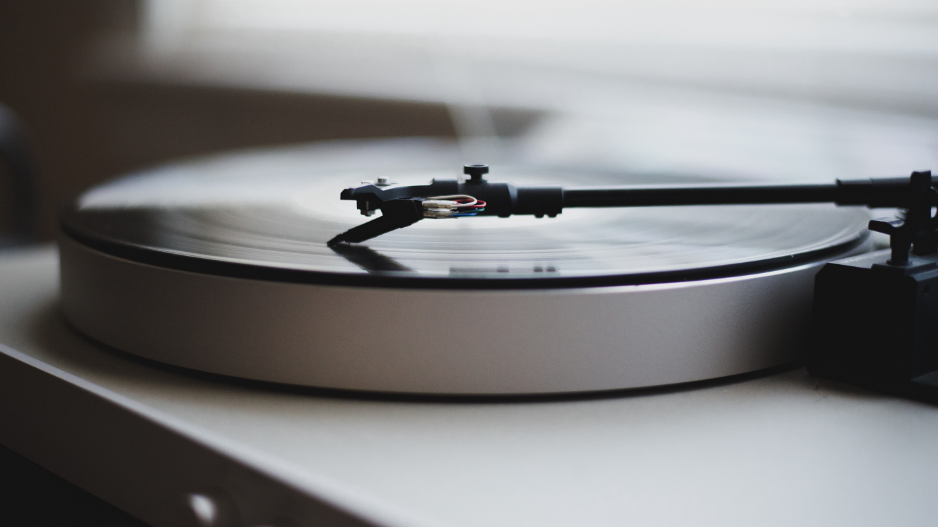 Disque de Phonographe, Phonographe, Une Maison de Disque, Son, Disque Vinyle. Wallpaper in 1366x768 Resolution