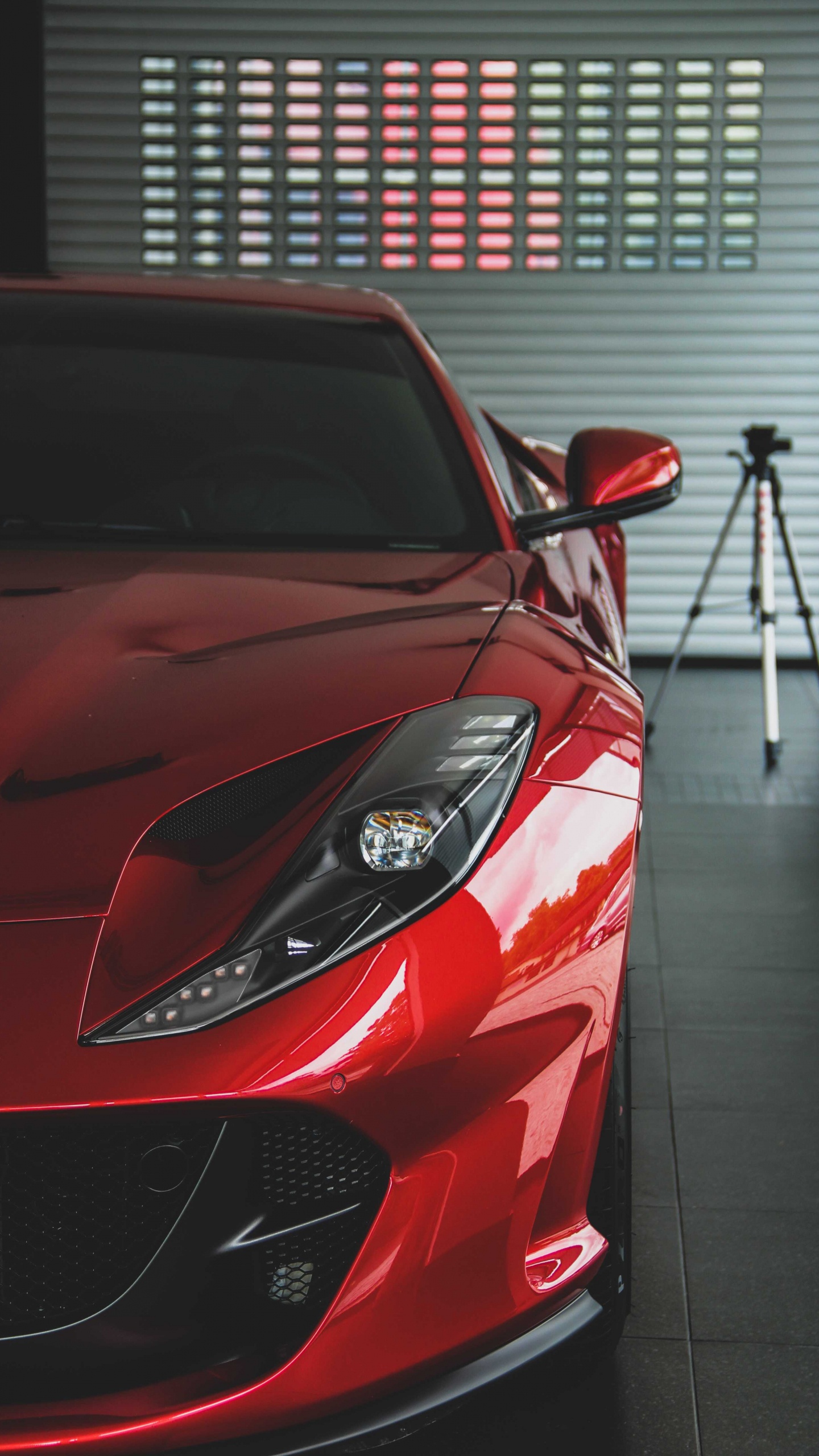 Red Car in The Garage, Ferrari 458, Cars, Ferrari, Sports Car. Wallpaper in 1440x2560 Resolution