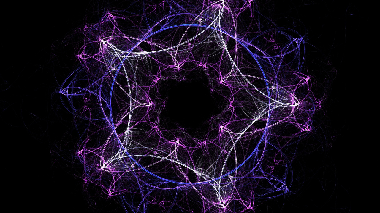 Purple and Black Abstract Illustration. Wallpaper in 1280x720 Resolution