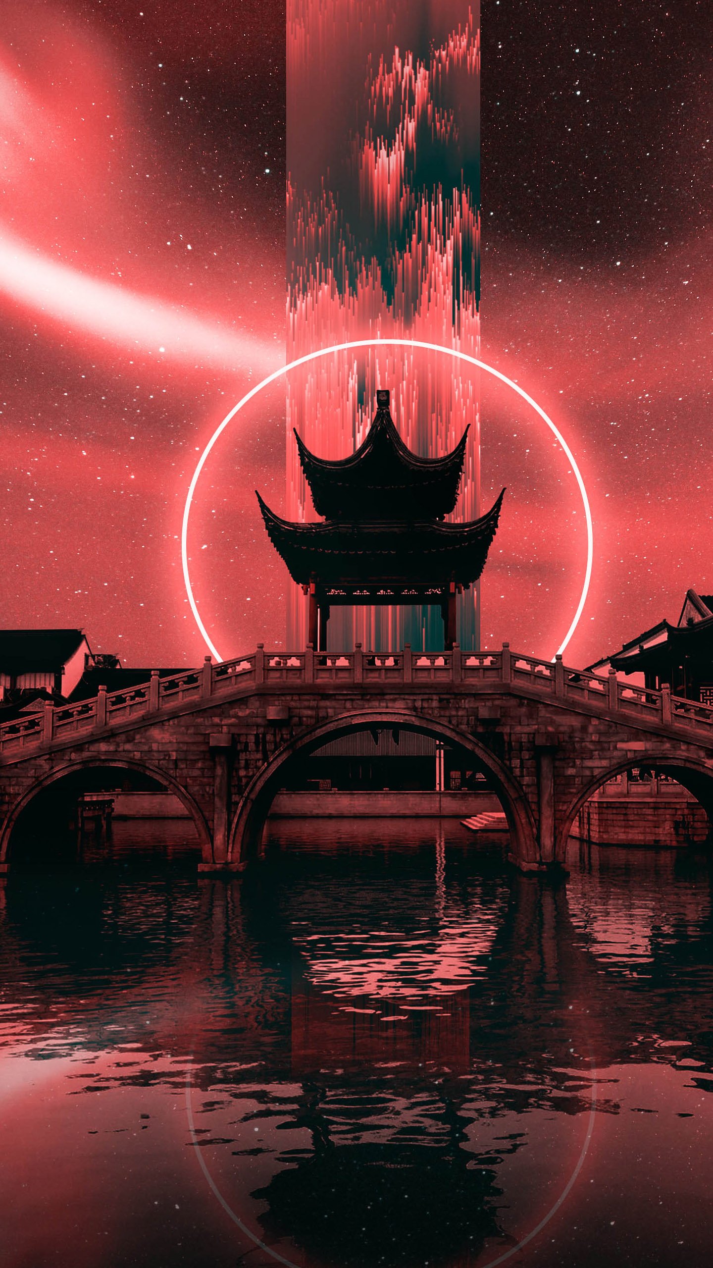 Anime-Kunst, Anime, Kunst, Anime-Stil, Wasser. Wallpaper in 1440x2560 Resolution