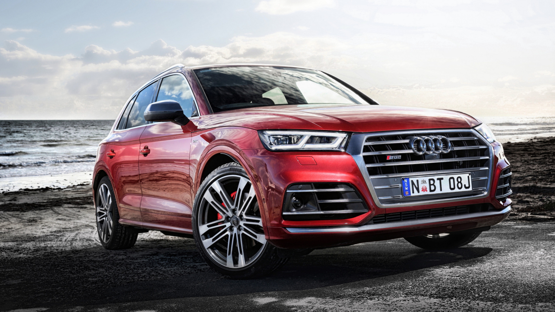 Tapete Audi Q5, Audi, 2017 Audi Sq5, SUV, Car. Wallpaper in 1920x1080 Resolution
