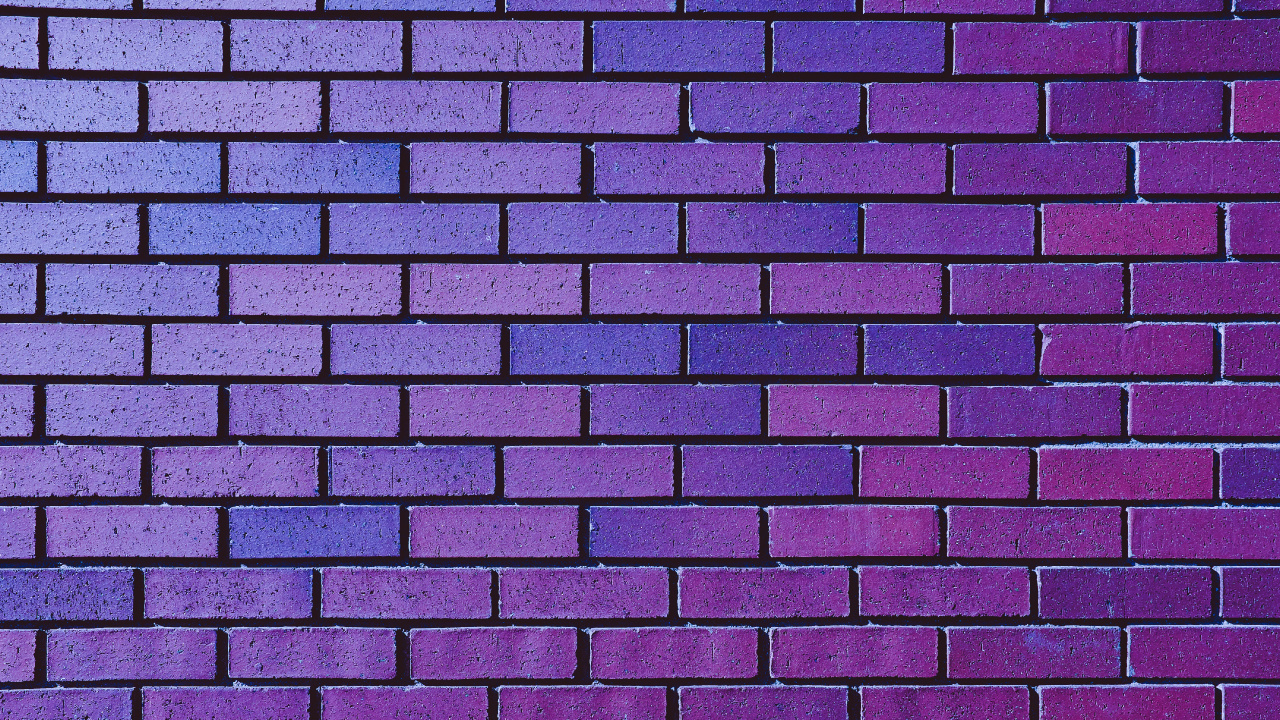 Pared de Ladrillo Marrón y Negro. Wallpaper in 1280x720 Resolution