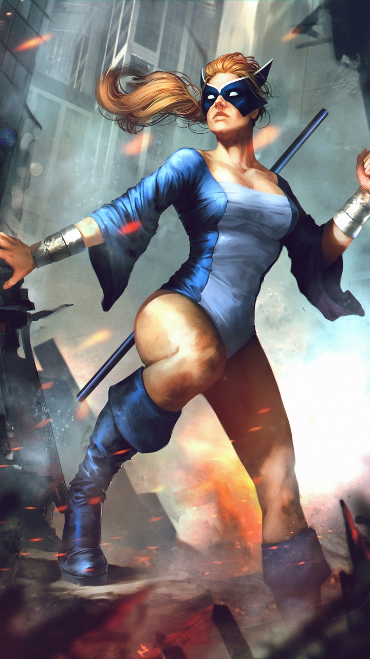 Superhero, Mockingbird, Clint Barton, Marvel Comics, Comics. Wallpaper in 720x1280 Resolution