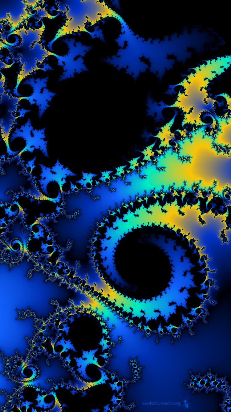 Estrellas Azules y Blancas en el Cielo Azul. Wallpaper in 750x1334 Resolution