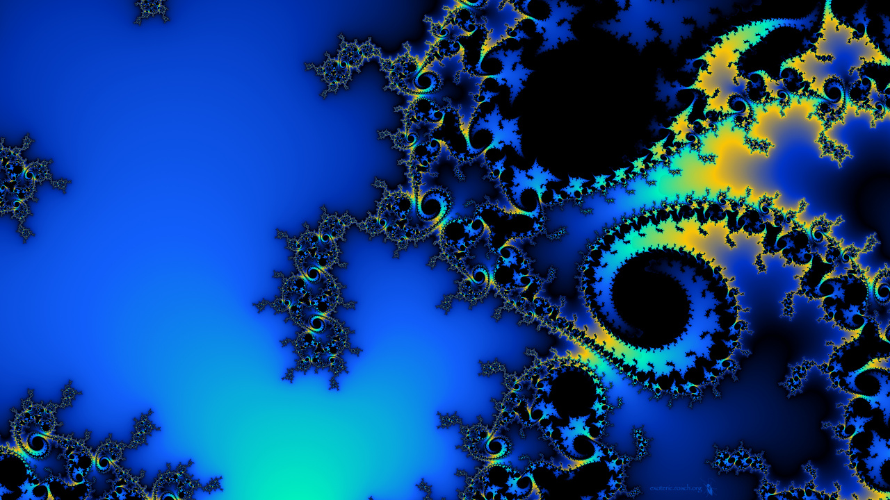 Blue and White Stars in Blue Sky. Wallpaper in 1280x720 Resolution