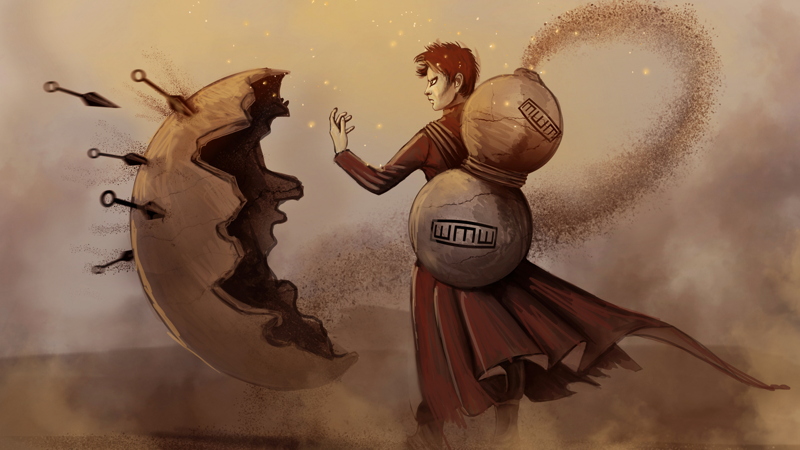 Homme en Costume Noir et Marron Tenant Une Illustration de Basket-ball. Wallpaper in 2560x1440 Resolution