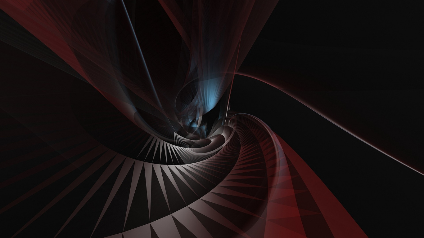 Red and White Light Digital Wallpaper. Wallpaper in 1366x768 Resolution
